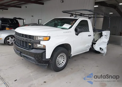 2019 Chevrolet Silverado 1500 Work Truck из США, поврежденный, VIN 3GCNWAEH4KG274860